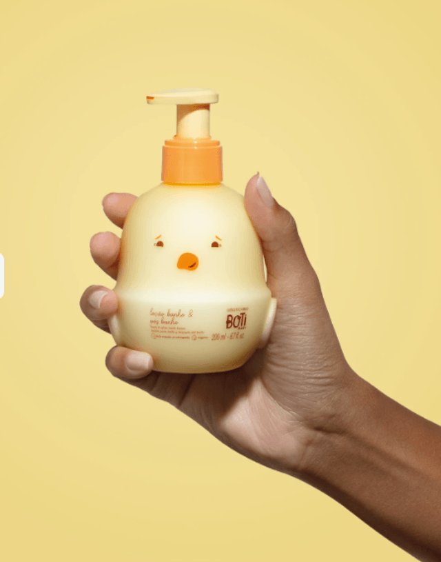 Boti Baby Loção de Banho e Pós Banho 200ml- 6.7.fl.oz.