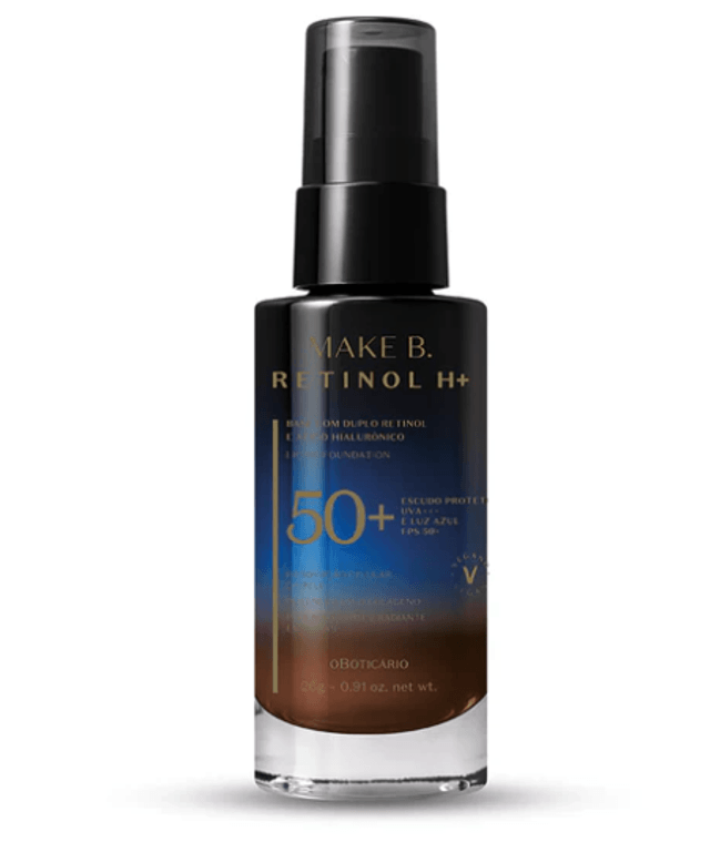 Make B. | Base Líquida FPS50 + Retinol H+ Make B. 30ml-0.91 oz. net wt.