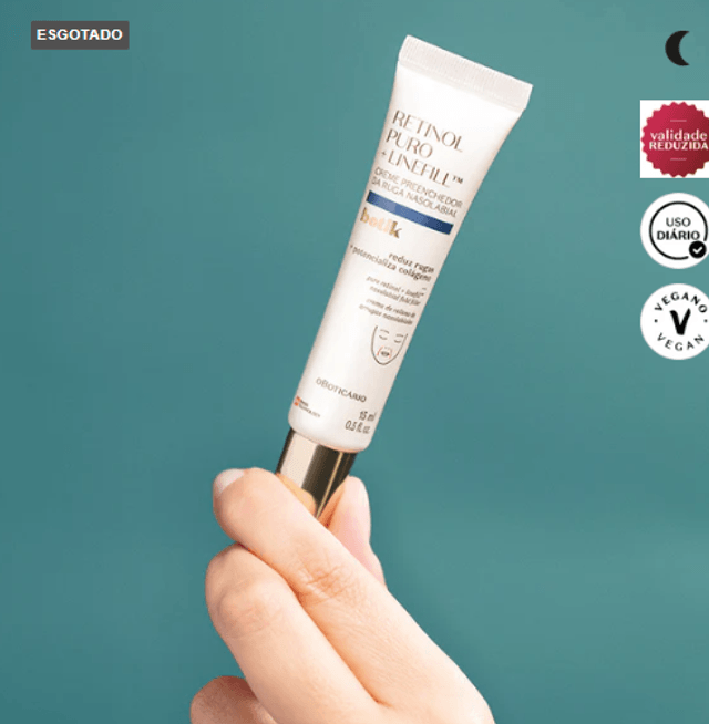 Retinol Puro +Linefill Creme Preenchedor da Ruga Nasolabial 15ml-0.5 fl.oz