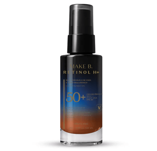 Make B. | Base Líquida FPS50 + Retinol H+ Make B. 30ml-0.91 oz. net wt.