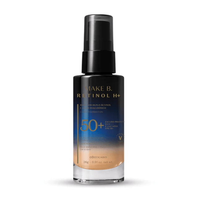 Make B. | Base Líquida FPS50 + Retinol H+ Make B. 30ml-0.91 oz. net wt.