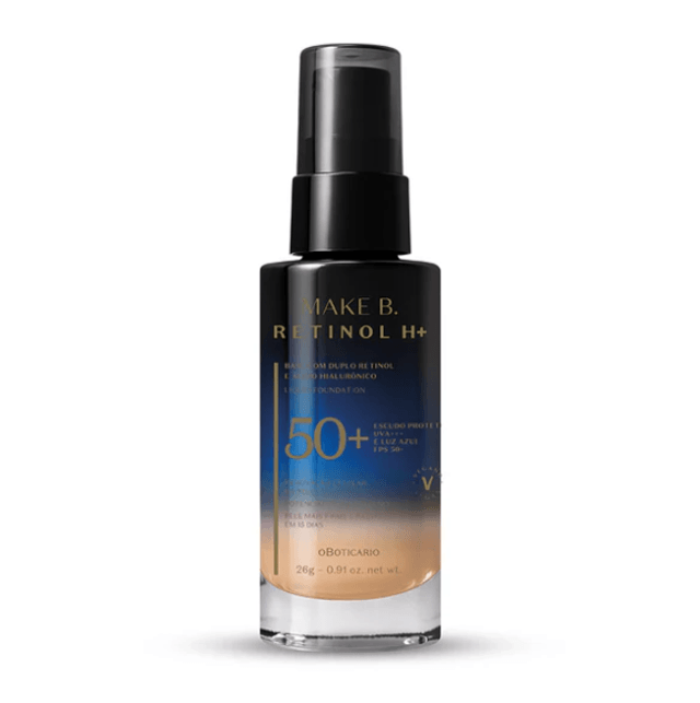 Make B. | Base Líquida FPS50 + Retinol H+ Make B. 30ml-0.91 oz. net wt.