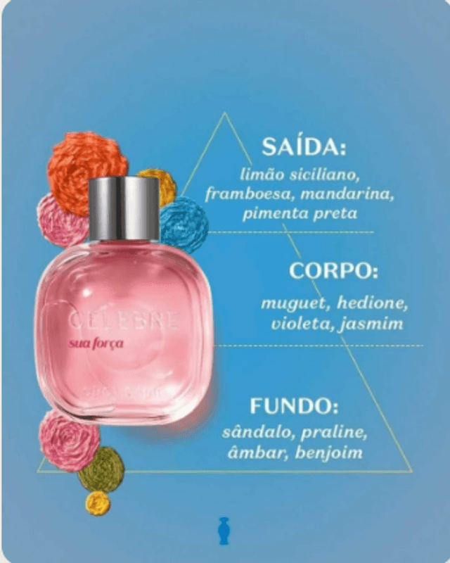 Celebre a sua Força Feminino EDT 100ml