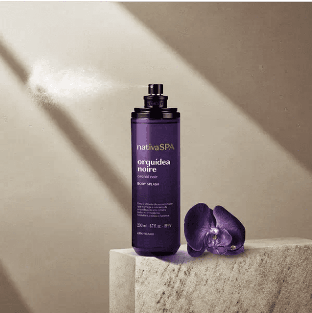 Nativa Spa Body Splash Orquídea Noire 6.7 fl.oz. 81%V